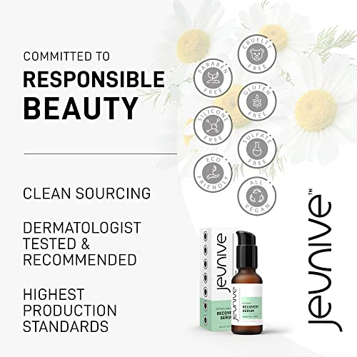 Jeunive Calming and Revitalizing Daily Retinol Recovery Serum | Clear, Even and Firm with Retinol, Carrot Root, Chamomile and Vitamin A for a rejuvenated skin, 1 oz (28g)