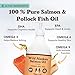 Natural Dog Company Wild Alaskan Salmon Oil Formula with Omega 3, Fish Oil for Dogs Supplement, Skin & Coat Dog Oil, Itchy Relief, Immune Support for Joints & Heart, Food Topper, 64 oz