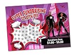 Superheroes Fundraising Scratch Off Cards 1 - (20 Cards per Pack) - Raise $2,000. You Keep All the Profit!