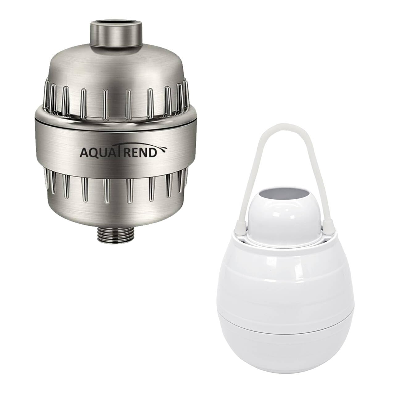 8 Bar Bath Water Filter + 15 Stage Shower Head Filter