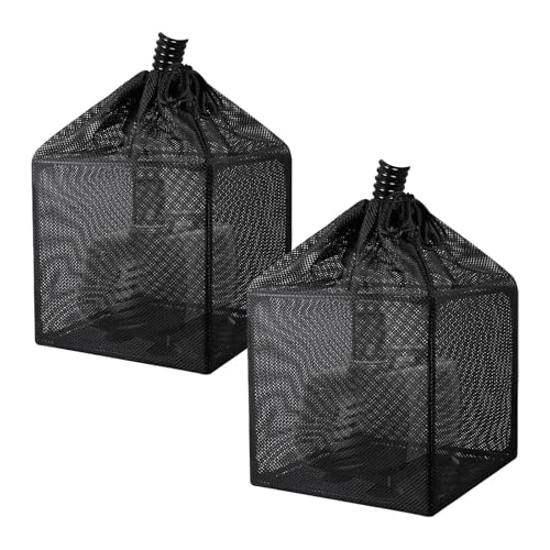 Heran 2 Pack Bolsa Filtro de Bomba para Estanque 10"x10" miniatura 1