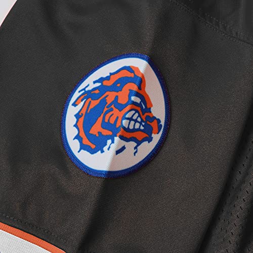 Atonmore Bobby Boucher #9 The Waterboy Adam Sandler Movie Mud Dogs Bourbon Bowl - Camiseta de fútbol Americano, Negro -, XL