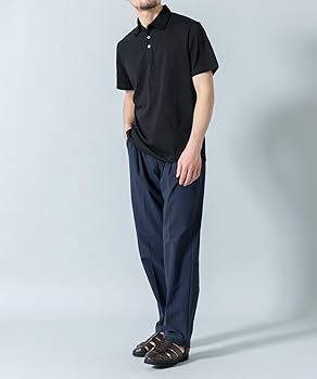 アーバンリサーチ　長袖ポロシャツ　ブラック　seesee 33000730.jpg