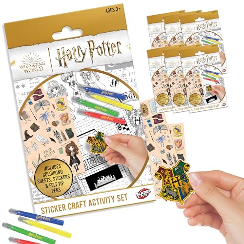 Autocollants Harry Potter Bladez Toyz lot de 6 planches stickers pour enfants