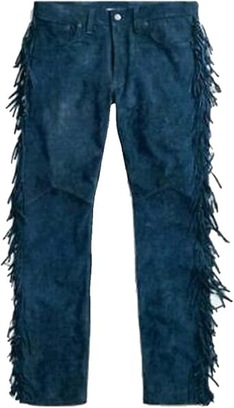 Men's Native American Brown Cowhide 