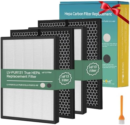 Juego de filtros de repuesto HEPA compatible con purificadores de...