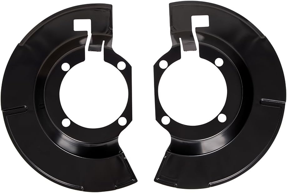 924-228 Front Brake Dust Shield Left & Right Side Compatible with 2003 2004 2005 2006 2007 2008 03 04 05 06 07 08 Ram 2500 3500