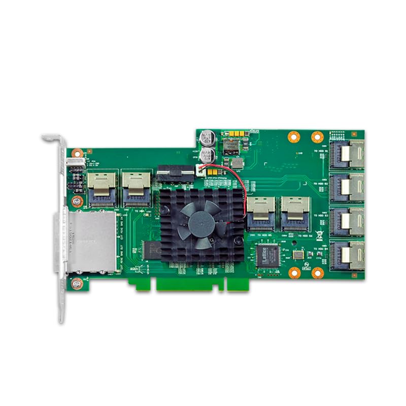 Scheda di espansione SAS/SATA a 24 porte, 6 Gbps, interfaccia SFF-8087/8088, PCIe