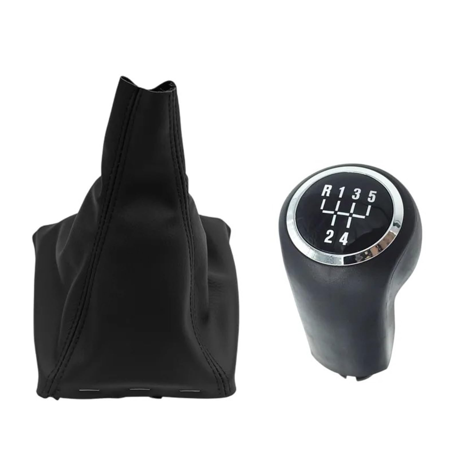 Kunyos Black 5 Speed Gear Knob For Opel For Vauxhall Zafira B 2005-2014 Stylish