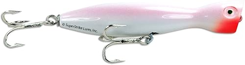 Super Strike Little Neck Popper 3oz Blanco PP6W-016