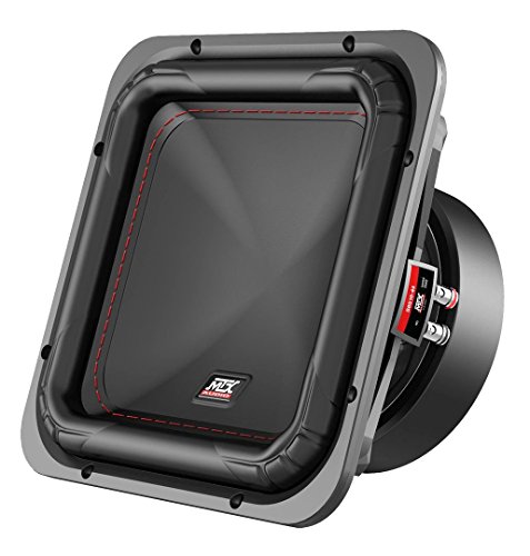 MTX S65 Series S6510-44 10 inch 500W RMS Dual 4 Ohm Square Subwoofer