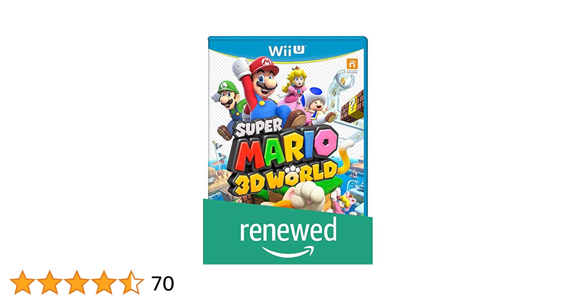 「スーパーマリオ 3Dワールド Wii U Amazon.com: Super Mario 3D World - Nintendo Wii U (Renewed