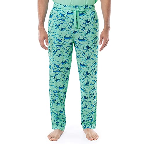 Guy Harvey Men's Jersey Knit Sleep Pants