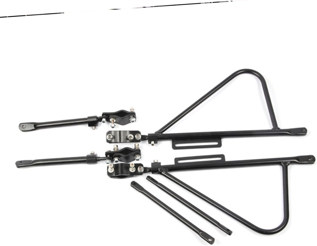 POPETPOP Hitch Mount Bike Rack Rear Pannier Luggage Carrier Bike Carrier Rack for Back of Easy Install