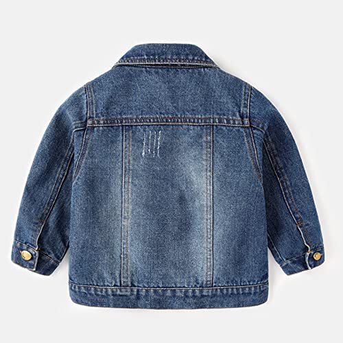 Child Toddler Boys Girls Long Sleeve Denim Jacket Coats Outer Outwear Outfits Clothes Kids Rain Jacket Boys2