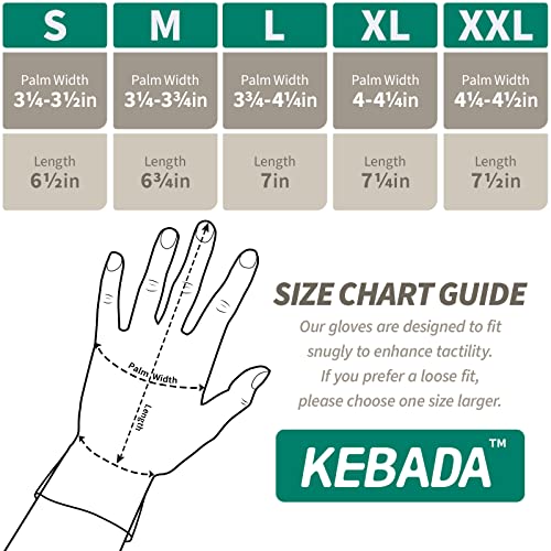 Image of Kebada W3 Work Gloves for Men and Women, MicroFoam Nitrile Coated, 12 Pairs | Full-Hand Touchscreen, Breathable Knit, Secure Grip, Ideal for Gardening, Assembly, Mechanic Work, Warehouse & Delivery