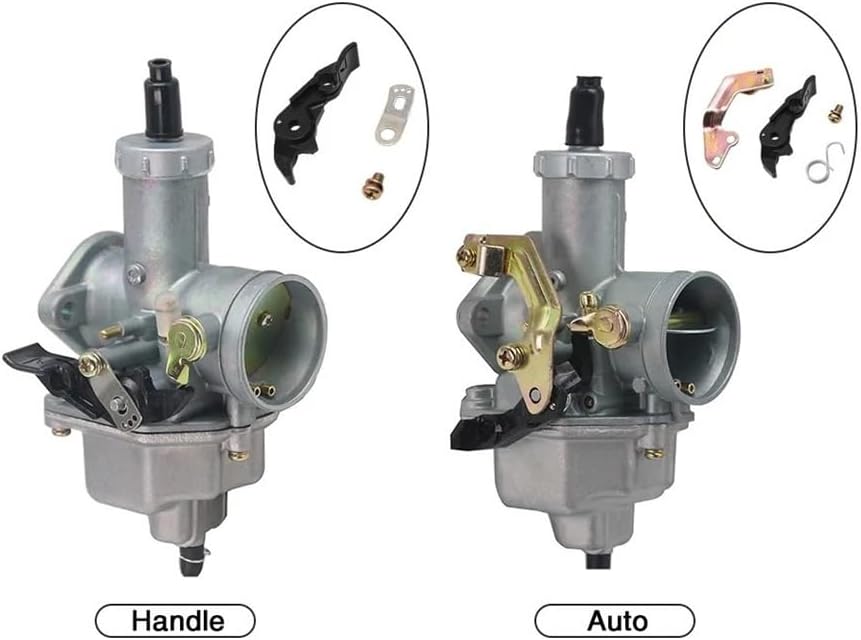 Compatible Carburetors PZ26/27/30/32 Carburetors Start Damper Switch Manual/Automatic Compatible Carburetors PZ30 Start Valve Kit(Manually-Blue)