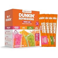 40-Ct Dunkin' Zero Sugar Refreshers Drink Mix (Variety)