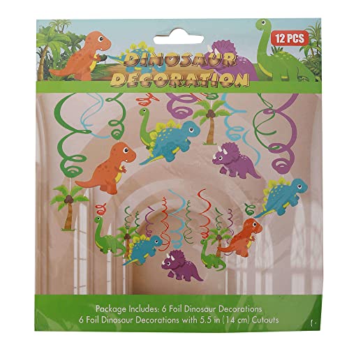 Image of Wanna Party Dinosaur Theme Swirl Decoration
