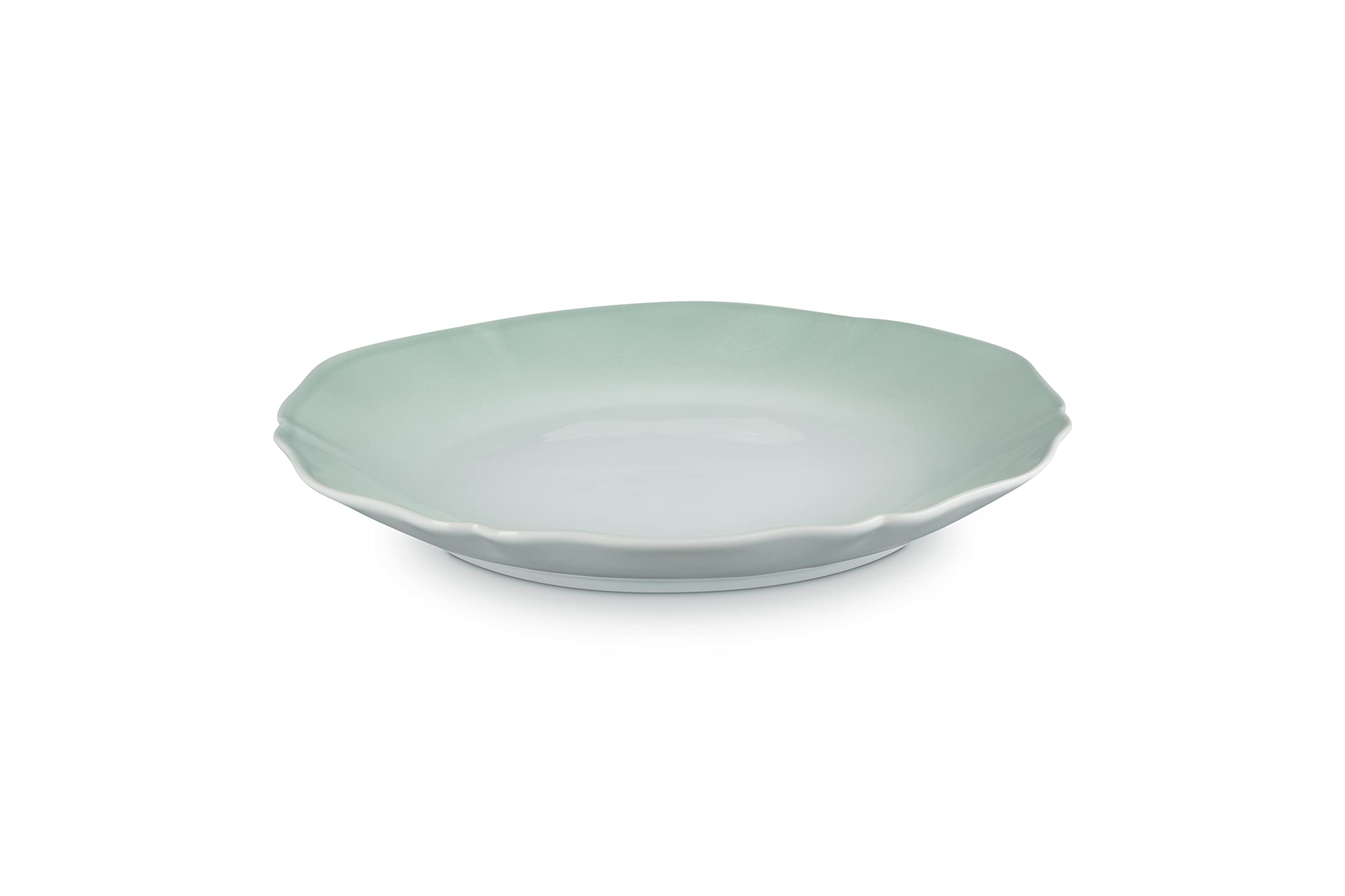 Amazon｜ル・クルーゼ(Le Creuset) フリル・プレート ウォータグリーン
