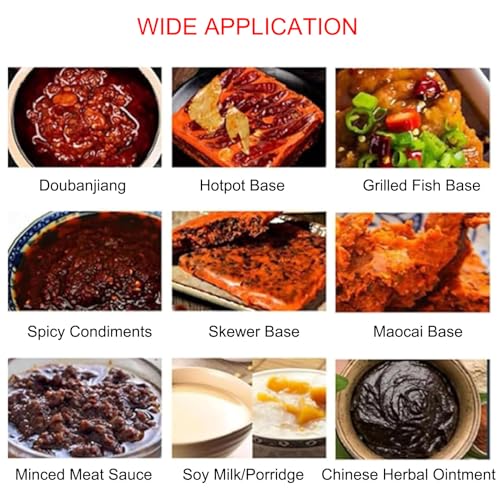 Electric Jam Mixer, 20l,25l Automatic Pot Stirrer Mixer, Commercial Automatic Food Mixer, Commercial Automatic Stir with 4-Blade Mixing Scraper, for Soup Chili Sauce Beverage Jam Porridge,25L