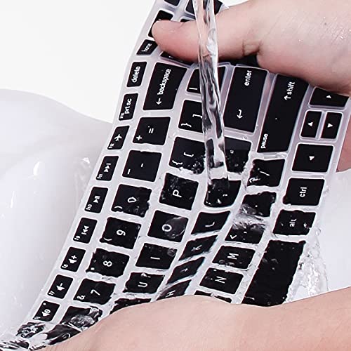 Protector de Teclado Compatible con Logitech K350 MK550 MK570 Negro miniatura 6