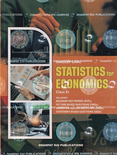Image of Statistics For Economics Class 11 - CBSE By Sandeep Garg (Examination 2026-27)