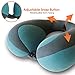 INFANZIA Chin Supporting Travel Neck Pillow, Comfortably Supports and Helps Support Head and Neck - Gifts for Toddler/Child/Kids, Blue