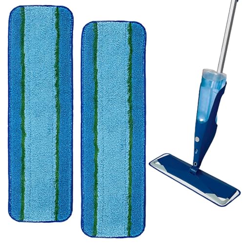 HMHAMA Esfregão de microfibra de 45,72 cm para sistema de cuidados com o chão Bona, esfregões secos