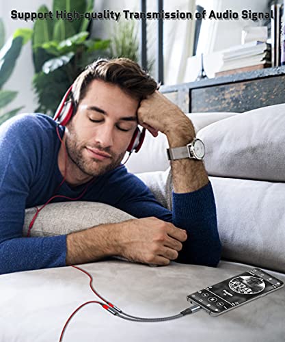 USB type C naar 3.5mm Koptelefoon-Adapter en Oplader,2 in 1 3,5 mm DAC Aux Audio Oordopje Jack en USB PC Stroom Opladen… - Afbeelding 6