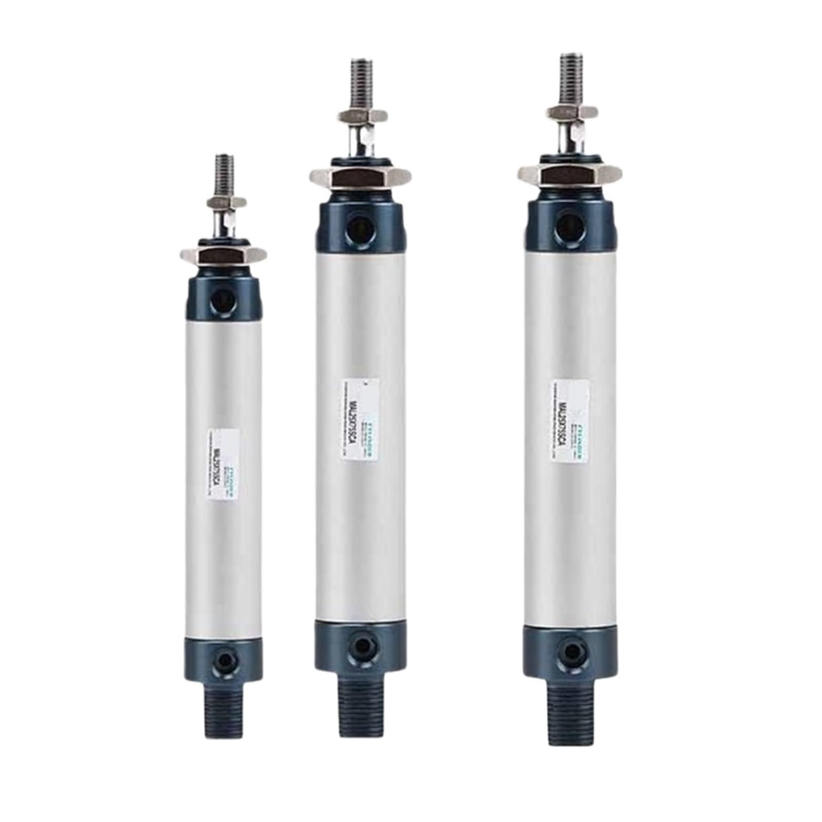 Vérin pneumatique double effet MAL 32x60mm en alliage pour automatisation