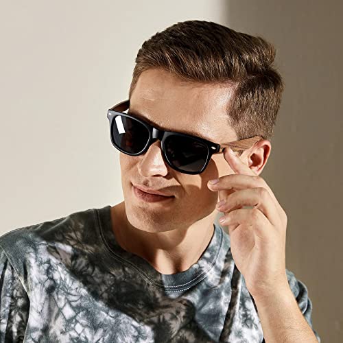 Classic Wood Polarized Sunglasses - Unique Gifts for Men, Practical Gift for Husband, Boyfriend, Father3