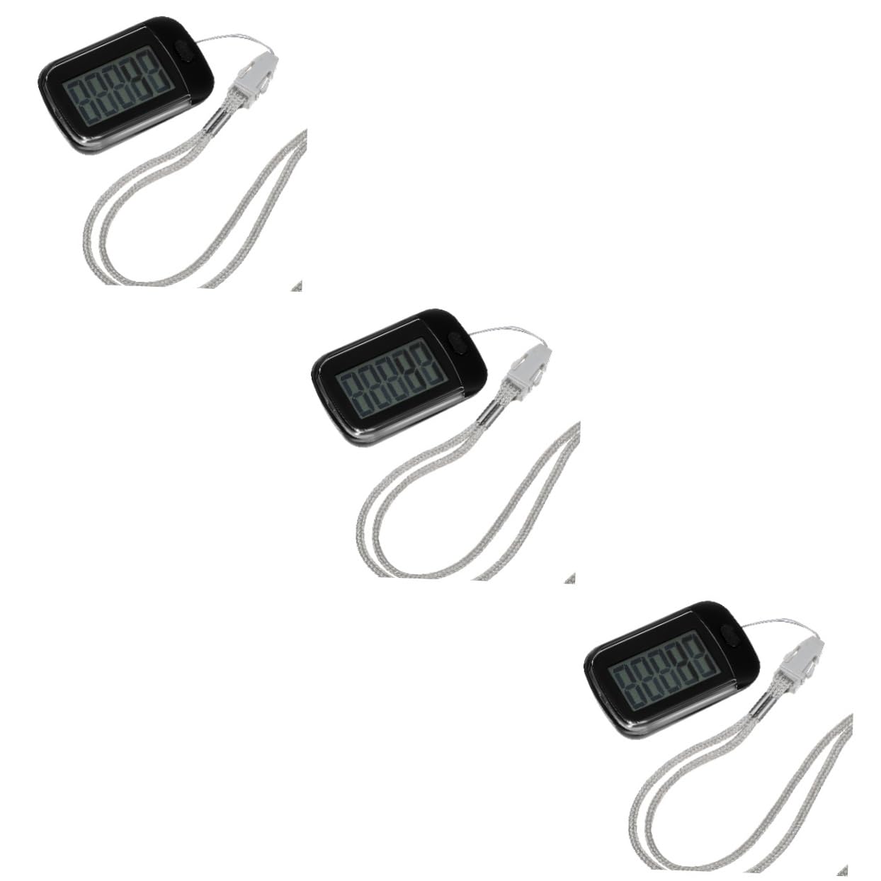 UKCOCO Podomètre Portable Clip Podomètre Compact pour Course Extérieur pour Seniors