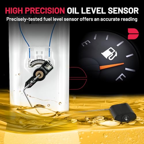 BDFHYK Fuel Pump Module Assembly for Select Chevrolet 2010-13 Silverado 1500; GMC 2010-13 Sierra 1500 Replace# FG1057 FPA69525 P77036M 66121 E4005M - Thumbnail 3