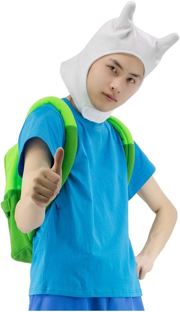 DAZCOS Anime Cosplay Mens Adult Hat White Plush Bunny Ears Warm Cap for Costume Christmas Accessory - Image 7