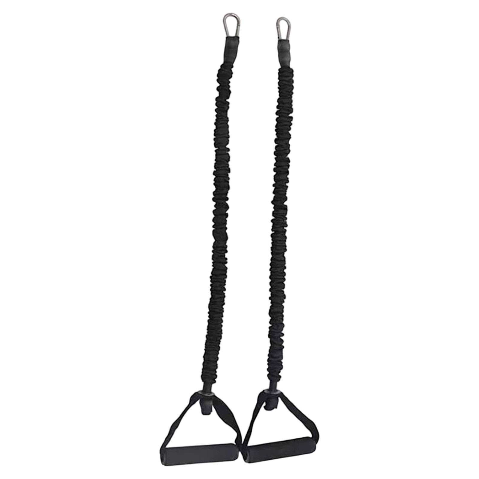 harayaa 2X Cuerdas de Tracción para Pilates Reformer, Correas de Ejercicio, Equipo de Entrenamiento Que Reemplaza Gimnasio, para Ejercicios de Gimnasio