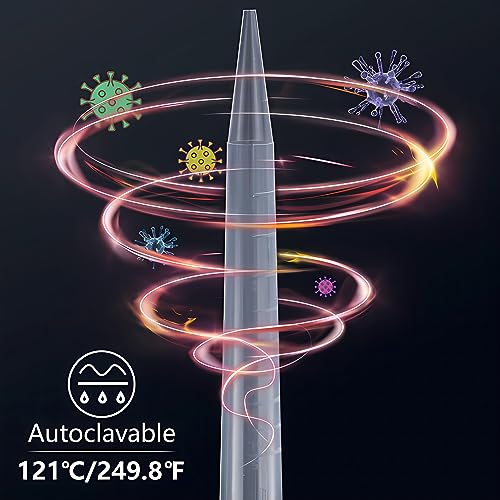 Precipette 456789 5Ml Pipette Tips - 100Pcs 5000Ul Universal Pipette Tips, Polypropylene (Pp), Clear, Non-Pyrogenic, Dnase/Rnase Free, Autoclavable, Widely Compatible, Lab Pipette Tips thumb #3