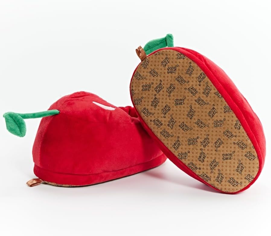 ooohyeah Women’s Non-Slip Fuzzy Funny Food Cute Slippers, Novelty Fruit Cozy Indoor Slippers with Grips for Women - Image 2