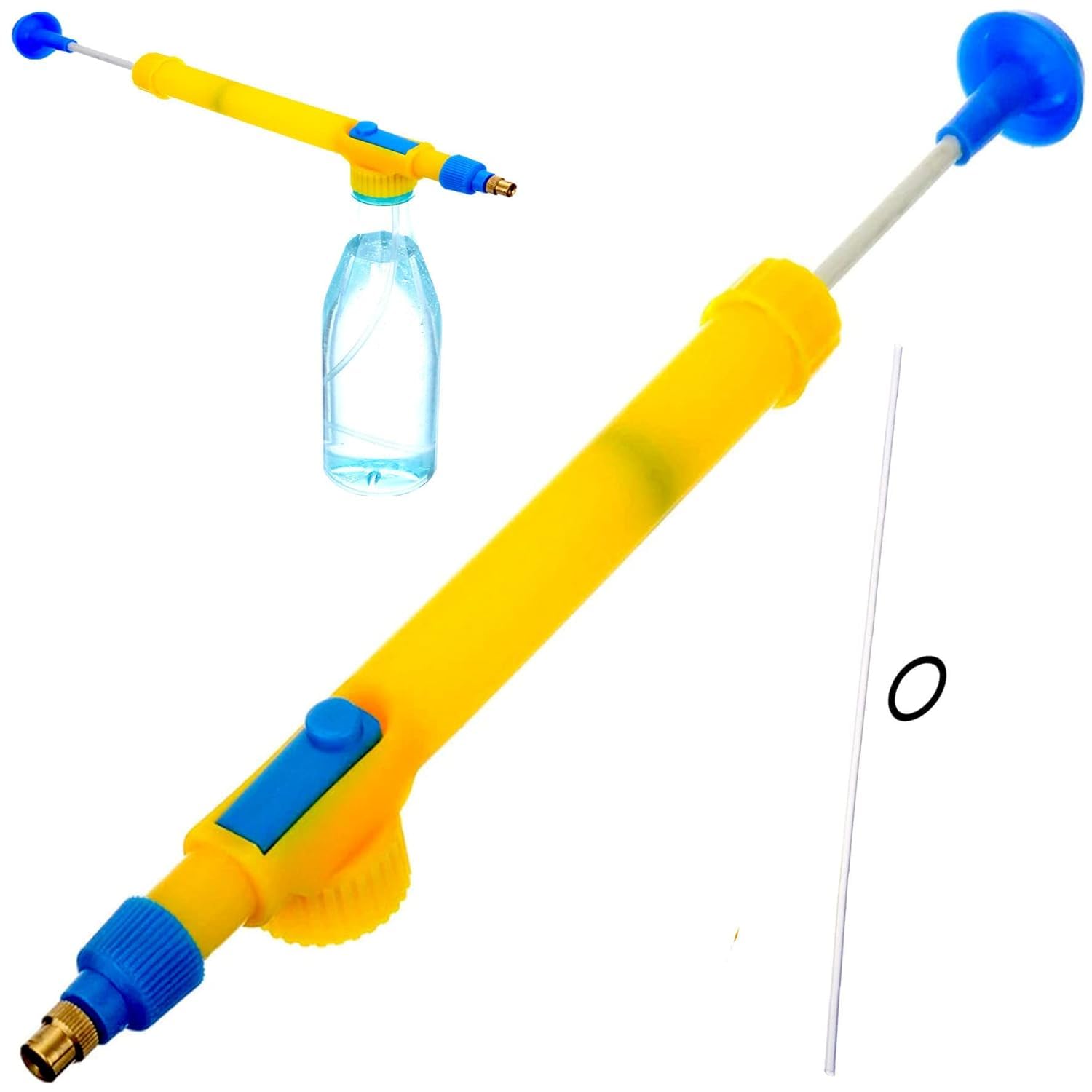 Garden Pump Spray Gun Adjustable High Pressure | Manual Hand Sprayer with Brass Nozzle for Plants, Garden Watering, Pesticide & Car Wash | Heavy Duty Leak-Proof Design | Pack of 1-image-14