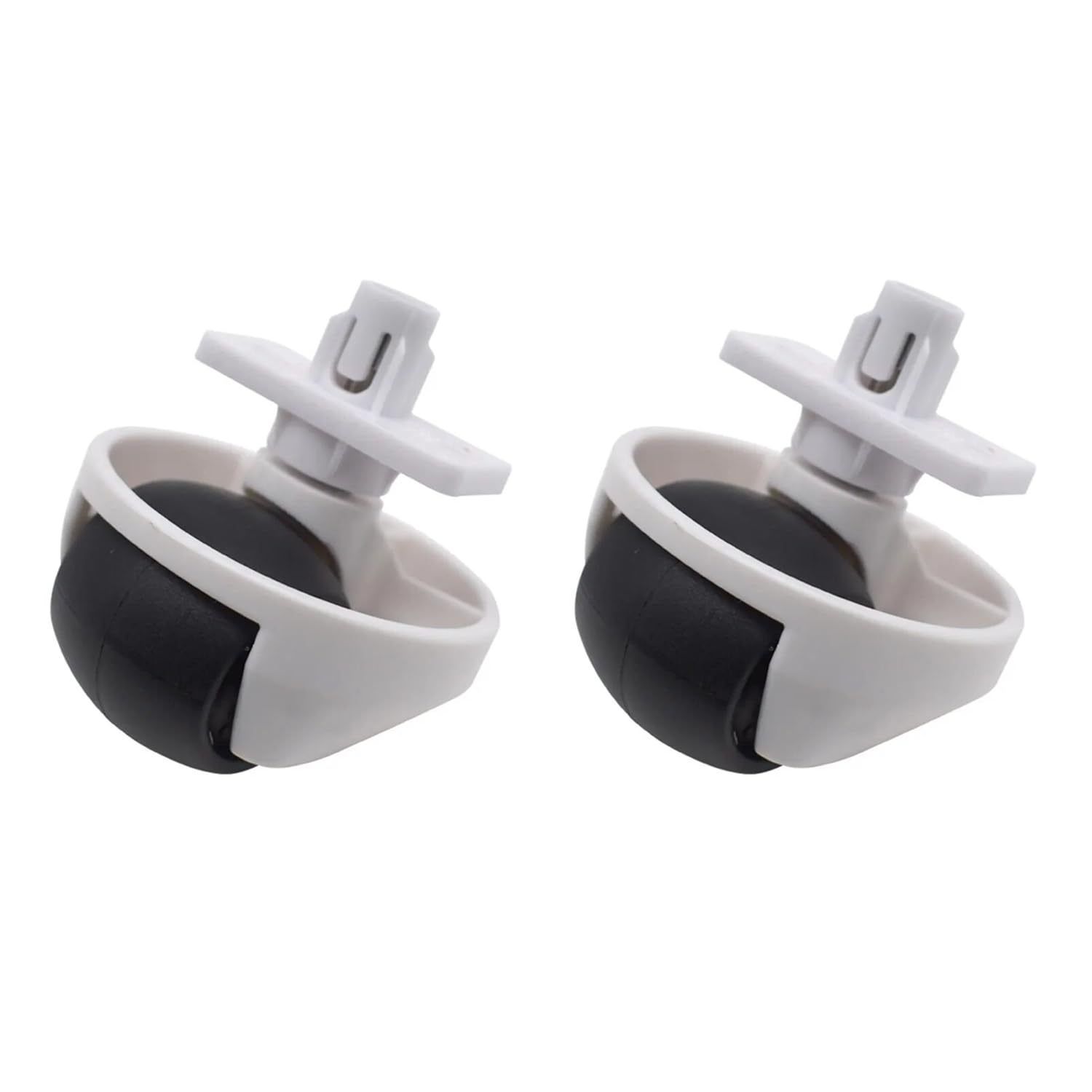 Anhthumote2Pcs Front Wheel Suitable for Roborock S4 S6 S7 Pure S5 MAX S6 MAX V E4 S70 S75 Q7 Max/ S6 Pure /S7 MaxV Caster Wheel Household Cleaning Parts