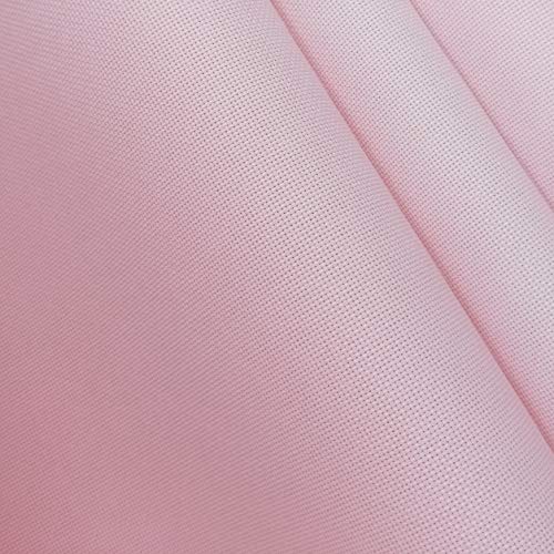 Image of 19 inch x 28 inch 14CT Counted Cotton Aida Cloth Cross Stitch Fabric (Pink)