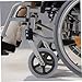 NOLITOY 4pcs Wheelchair Caster Wheel Replacement Skid Tires for Front Wheelchairs Wear-Resistant Accessories Stable Design for Improved Safety and Performance