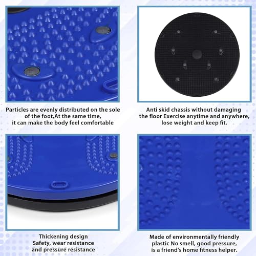 Image of Figure Trimmer Tummy Twister Exercise Disc, Waist Twisting Board for Core Workout, Fitness Training