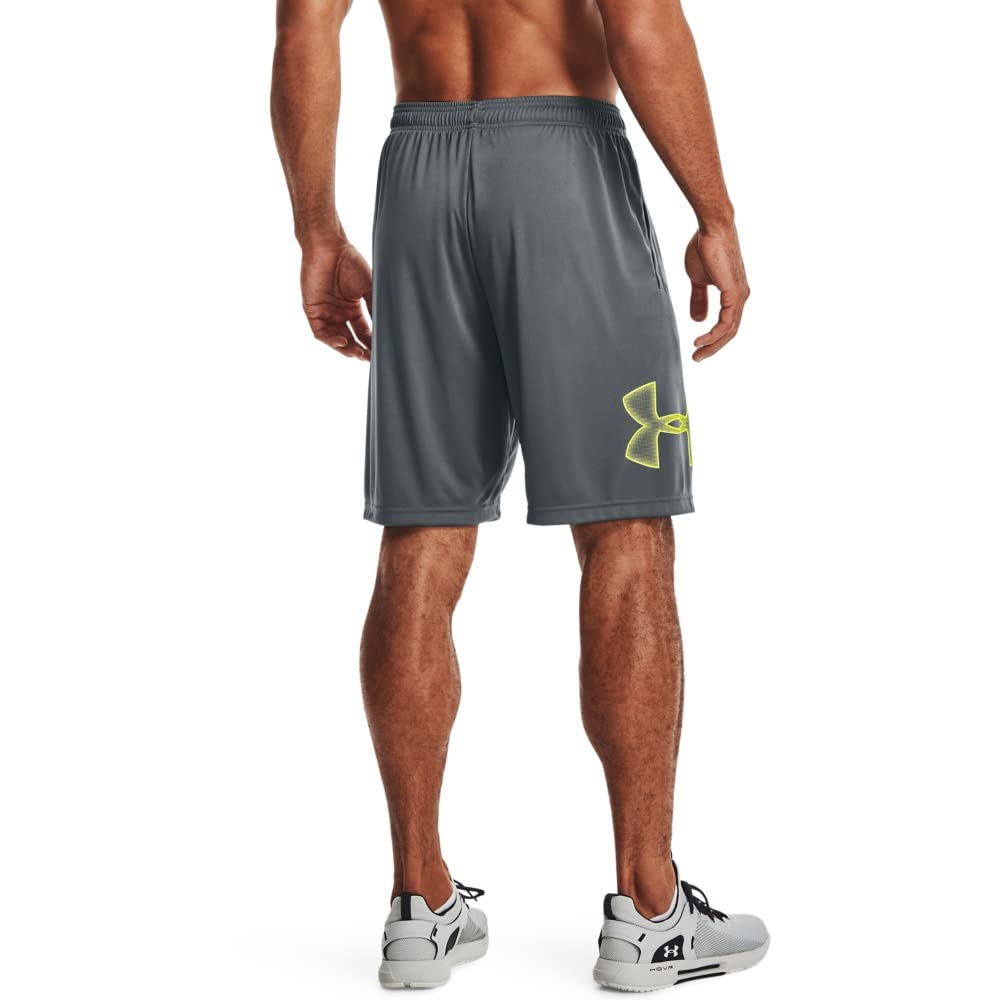 Under Armour Tech Graphic Short, Short Homme, Blue Circuit / Black, XS