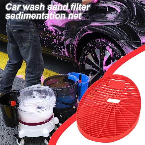 Évitez les micro-rayures avec l'insert pour seau de lavage de voiture