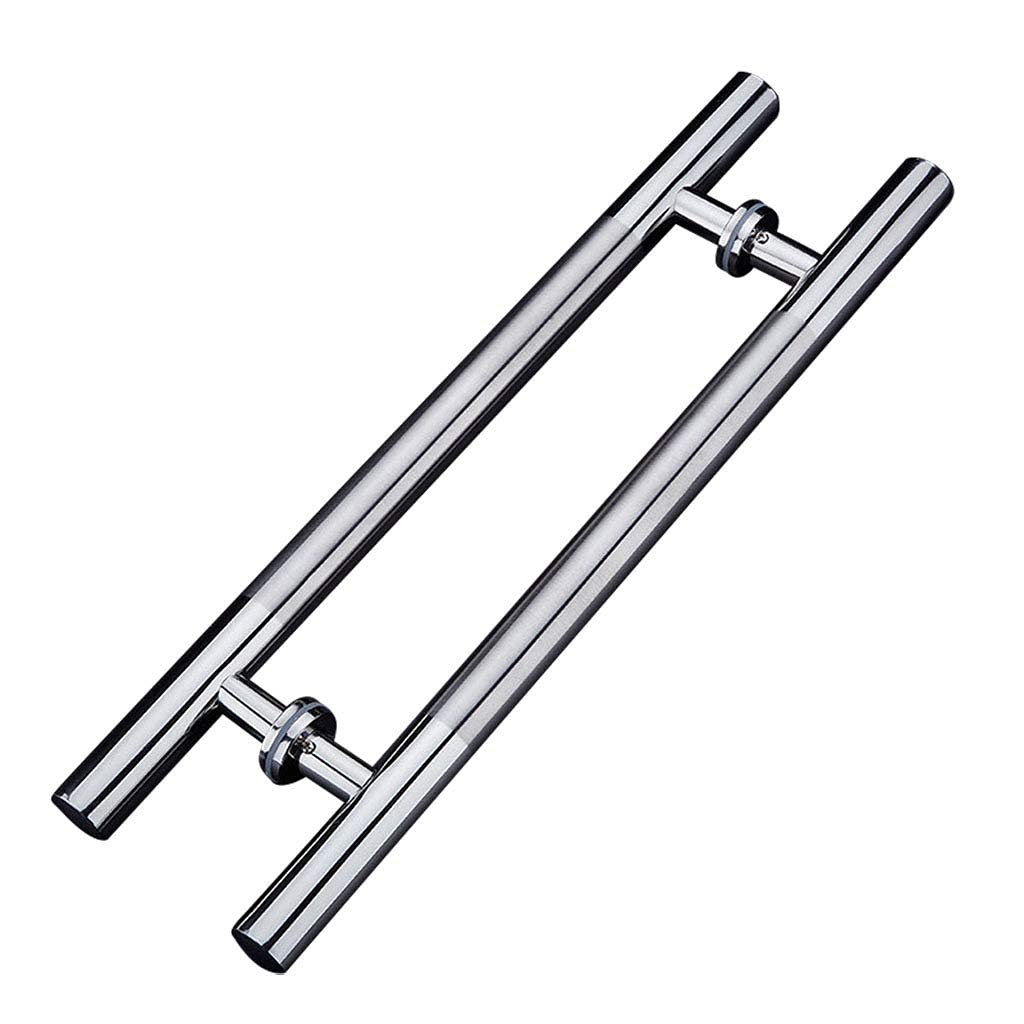 Poignée de porte coulissante inox pour manipuler facilement les grands vitrages