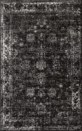 Tapete Monte Carlo 5' x 8' Negro miniatura 2