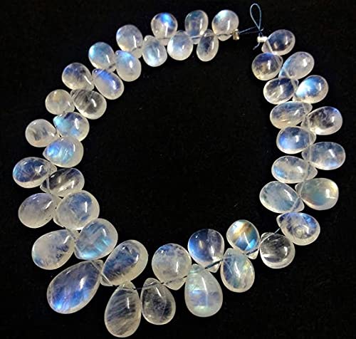 Perles pierre de lune arc-en-ciel magique pour bijoux porteurs de sens