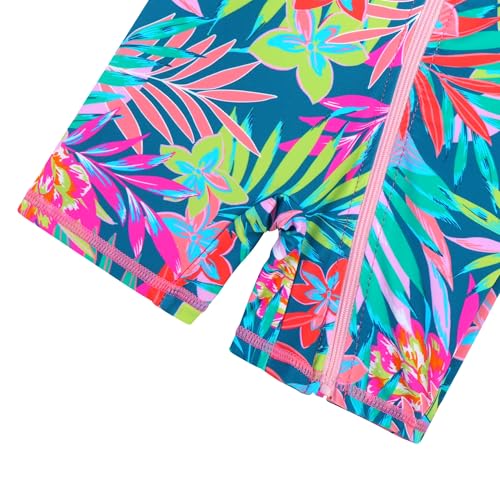 Image of XFGIRLS Baby /Toddler Girls Swimsuit Long Sleeve One-Piece Bathing Suit Rash Guard