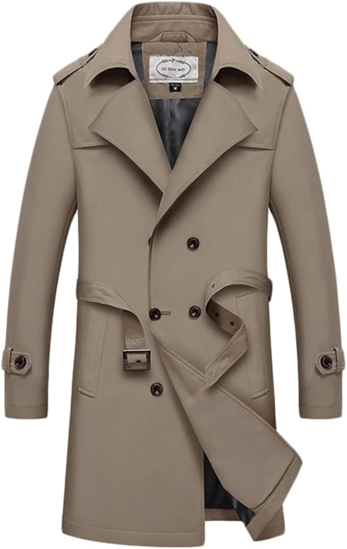 Amazon コート チェスターコート メンズ シングルボタン ミドル丈 ビジネス 春 秋 防寒 通勤通学 トレンチコート スプリング 大きいサイズ コート ジャケット 通販